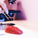 close up hand holding ice cream